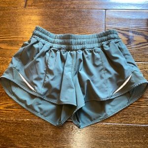 Green Lululemon shorts